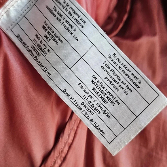 Uniqlo Ultra Light  Down Cocoon Parka Jacket Terracotta Lightweight size… - Picture 5 of 6